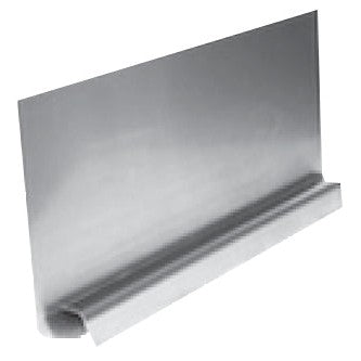 Accessory -18Ga.304S/S Removable Sink End Splash - 1.75" D x 20" W x 12.25" H