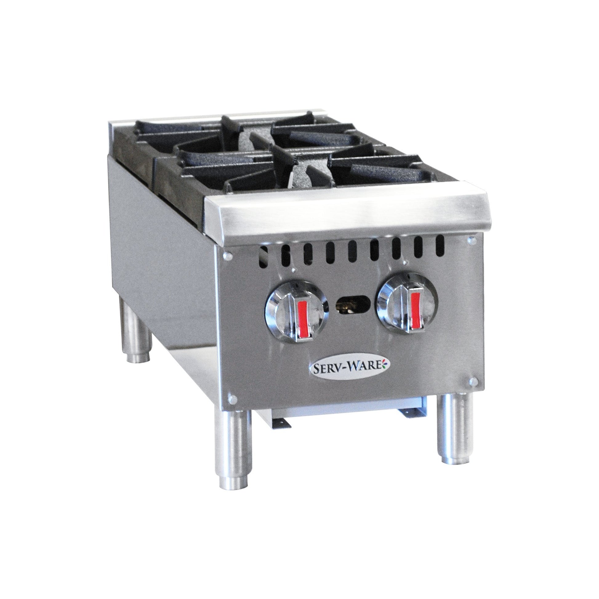 12" Two (2) Burner Hot Plate