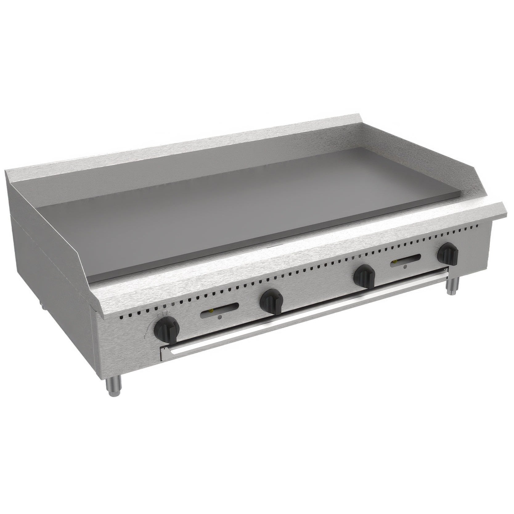 Gas Cooking - 48" Manual Griddle - Liquid Propane - Dimensions: 47.99" W x 29.96" D x 16.02" H