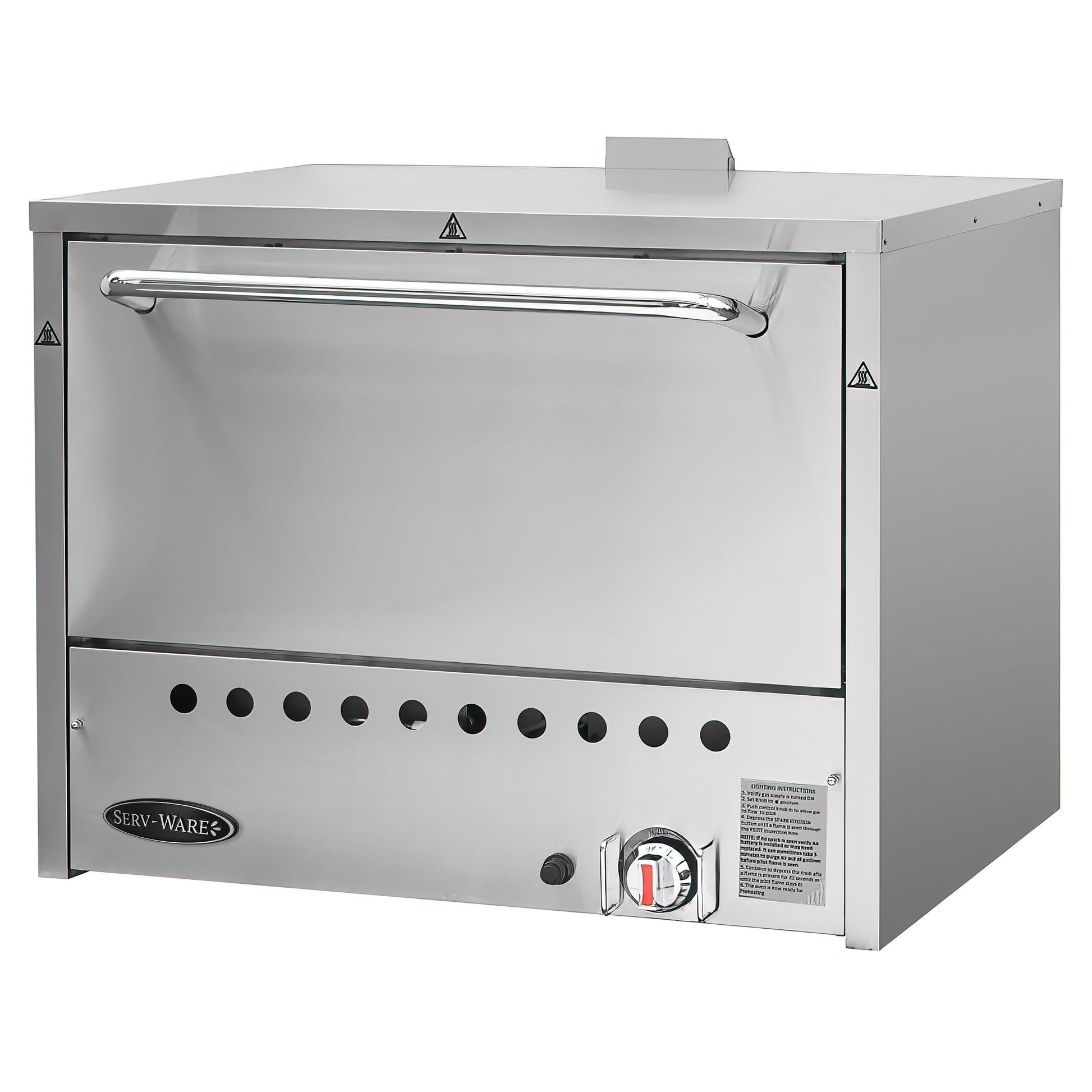 Gas Cooking -Gas Pizza Oven - Natural Gas - 32.28" W x 26.42" D x 29.57" H