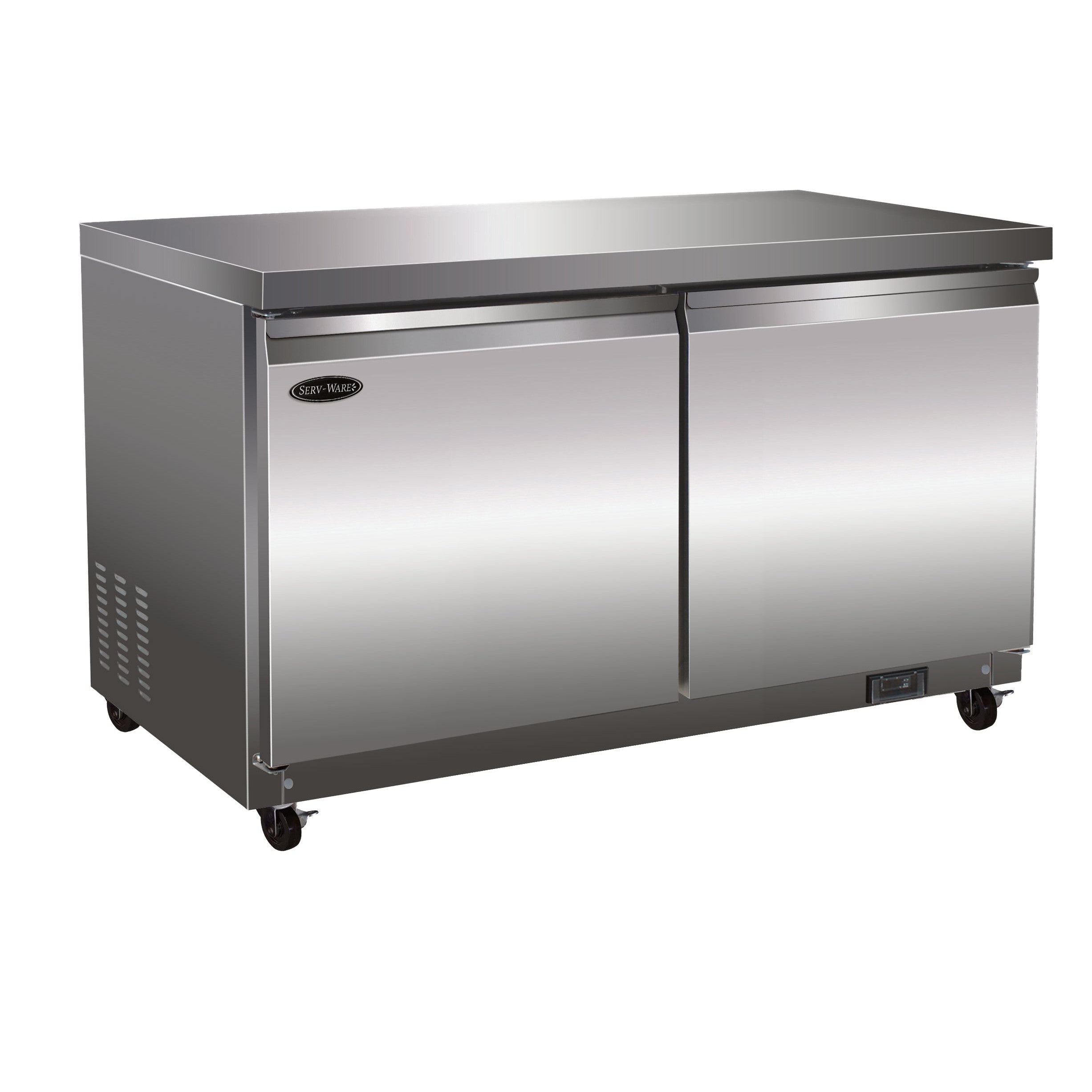 Refrigeration - 15.5 cu. ft. Undercounter Refrigerator - Dimensions: 61.2" W x 29.9" D x 35.5" H