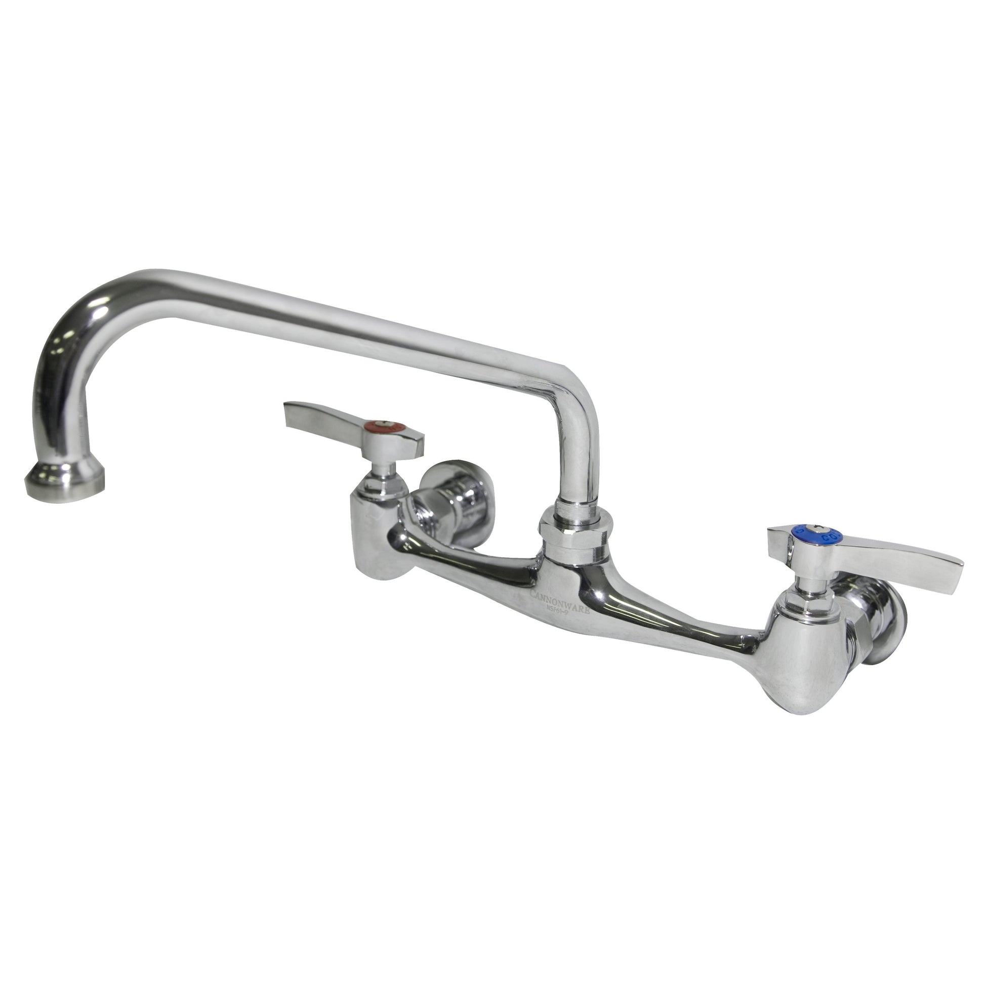 Plumbing - Wall Mount Faucet 8" Center 12" Spout