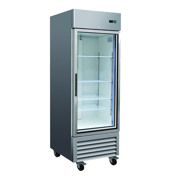 1 Door Glass Refrigerator
