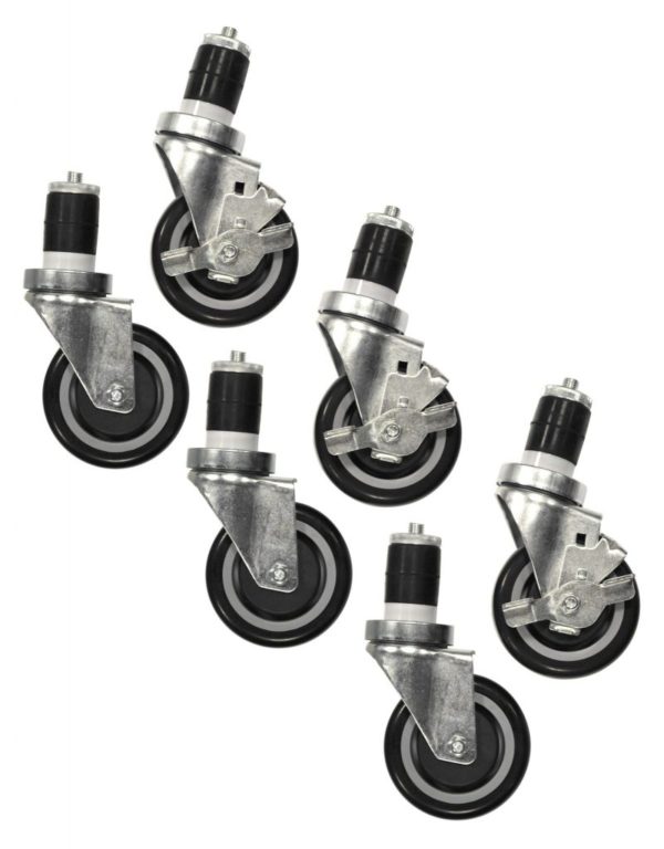 6 Insert Casters